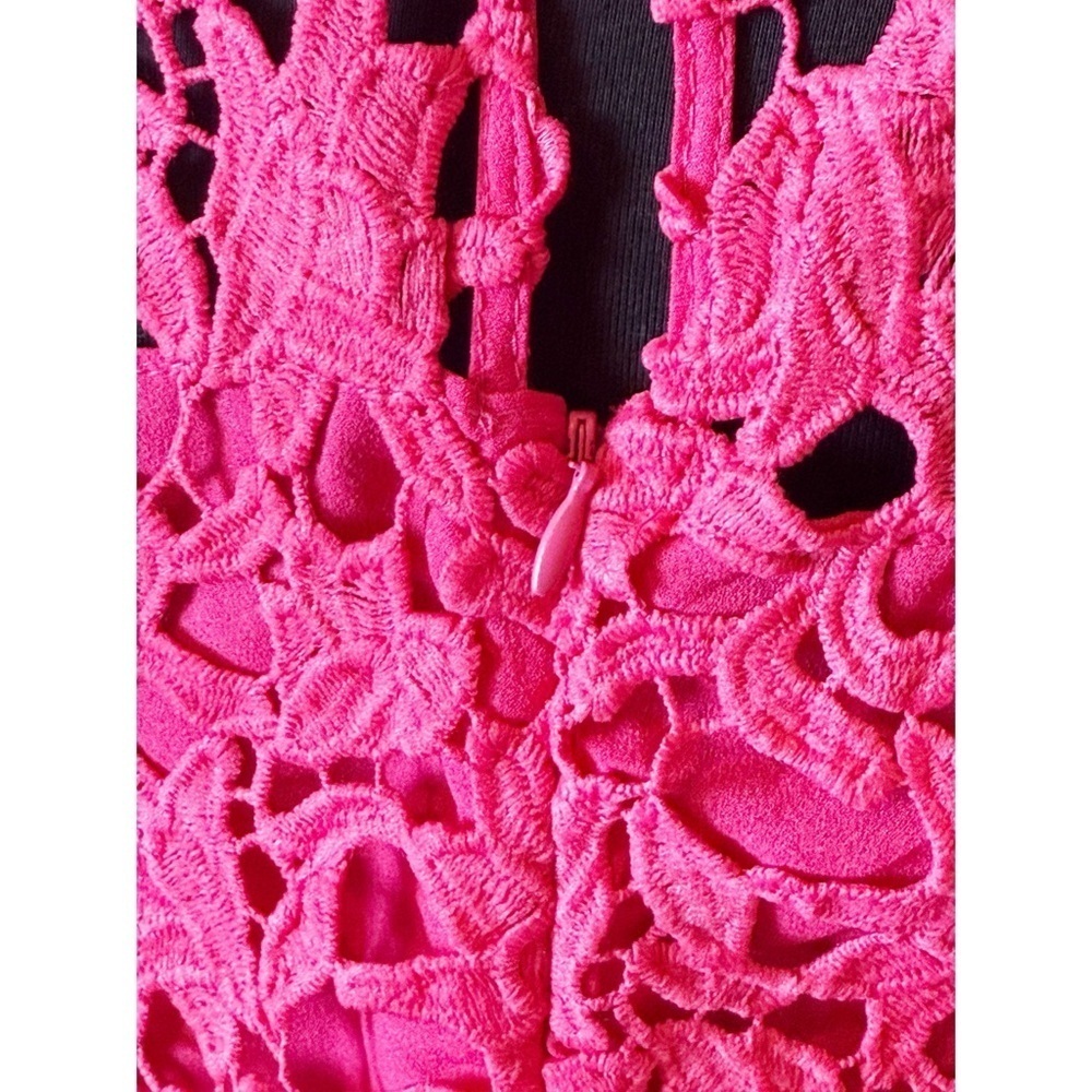 ENDLESS ROSE LONG SLEEVE LACE MINI DRESS M - Picture 11 of 15